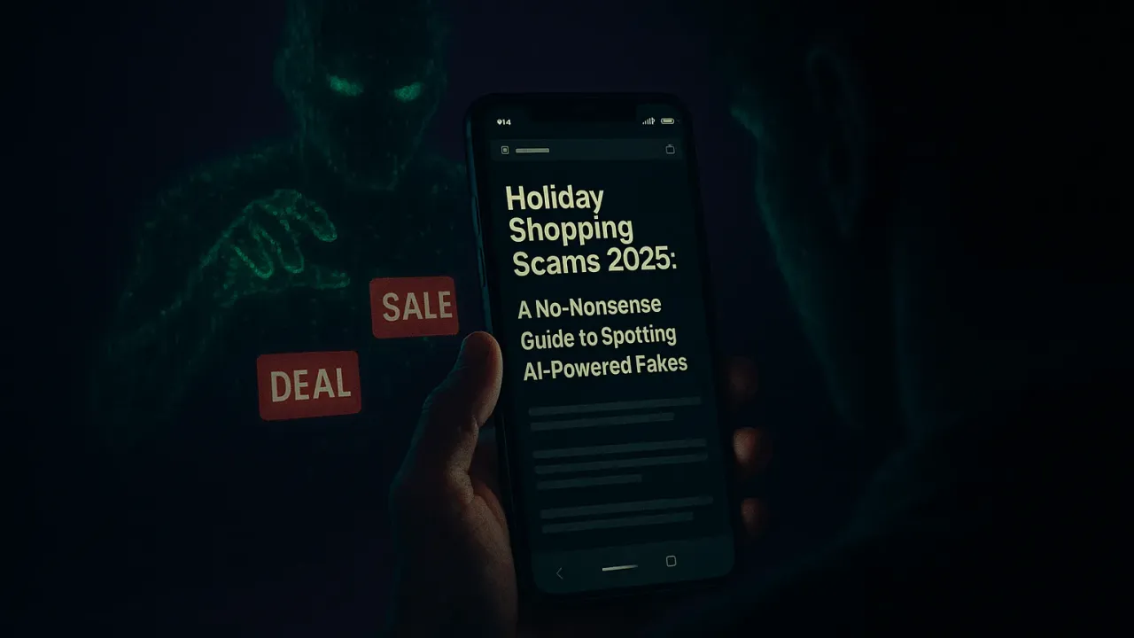Holiday Shopping Scams 2025: A No-Nonsense Guide to Spotting AI-Powered Fakes