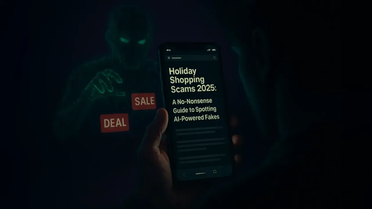 Holiday Shopping Scams 2025: A No-Nonsense Guide to Spotting AI-Powered Fakes