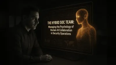 The Hybrid SOC: Managing Human-AI Collaboration