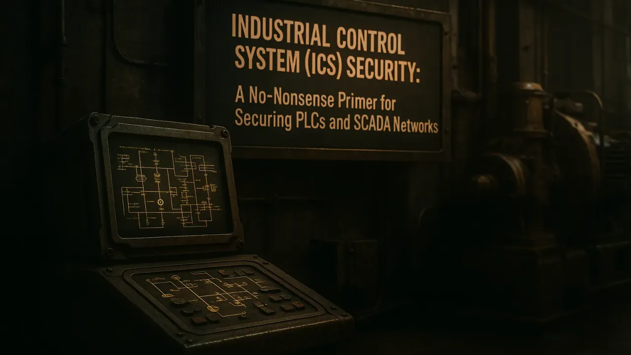 Industrial Control System (ICS) Security: A No-Nonsense Primer for Securing PLCs and SCADA Networks