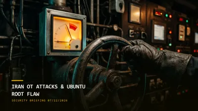 Federal Alert Widens on Iran-Linked OT Attacks & a Ubuntu Root Flaw (07/22/2026)