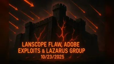 Lanscope Flaw, Adobe Exploits & Lazarus Group – 10/23/2025