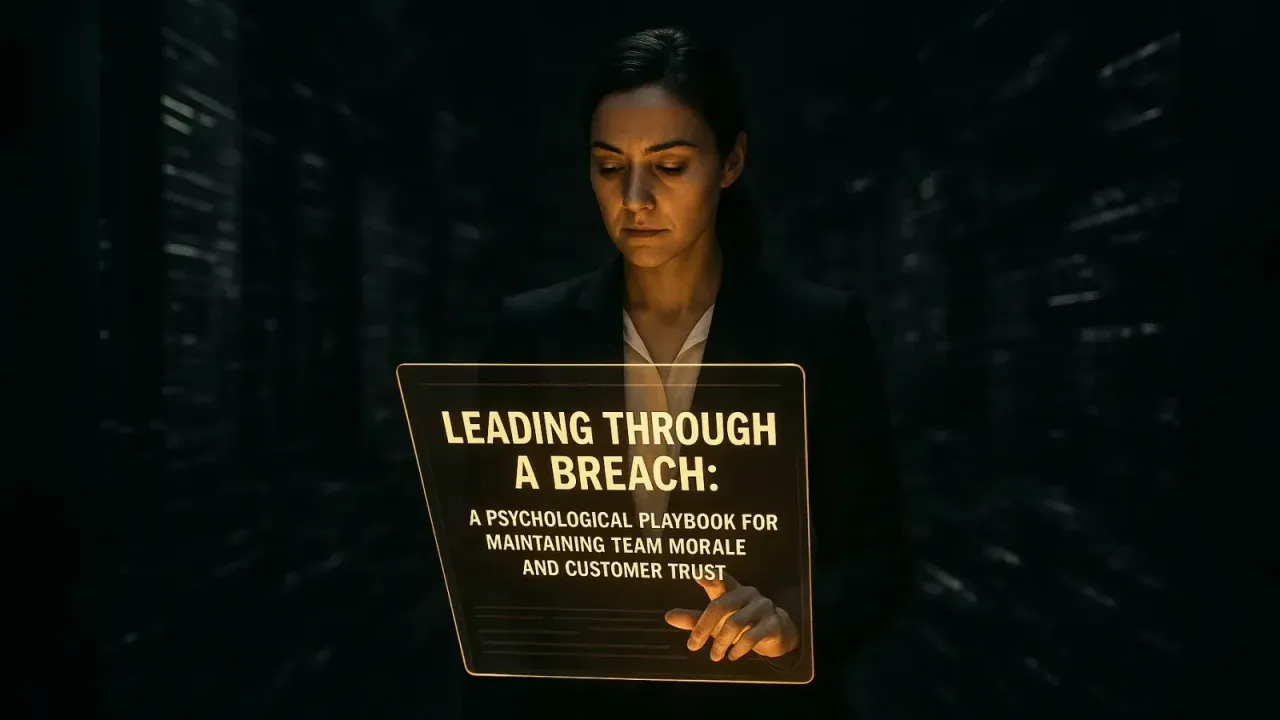 Leading Through a Breach: A Psychological Playbook