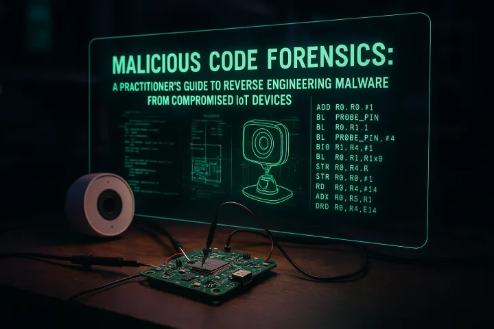 Malicious Code Forensics: A Practitioner's Guide to Reverse Engineering Malware from Compromised IoT Devices
