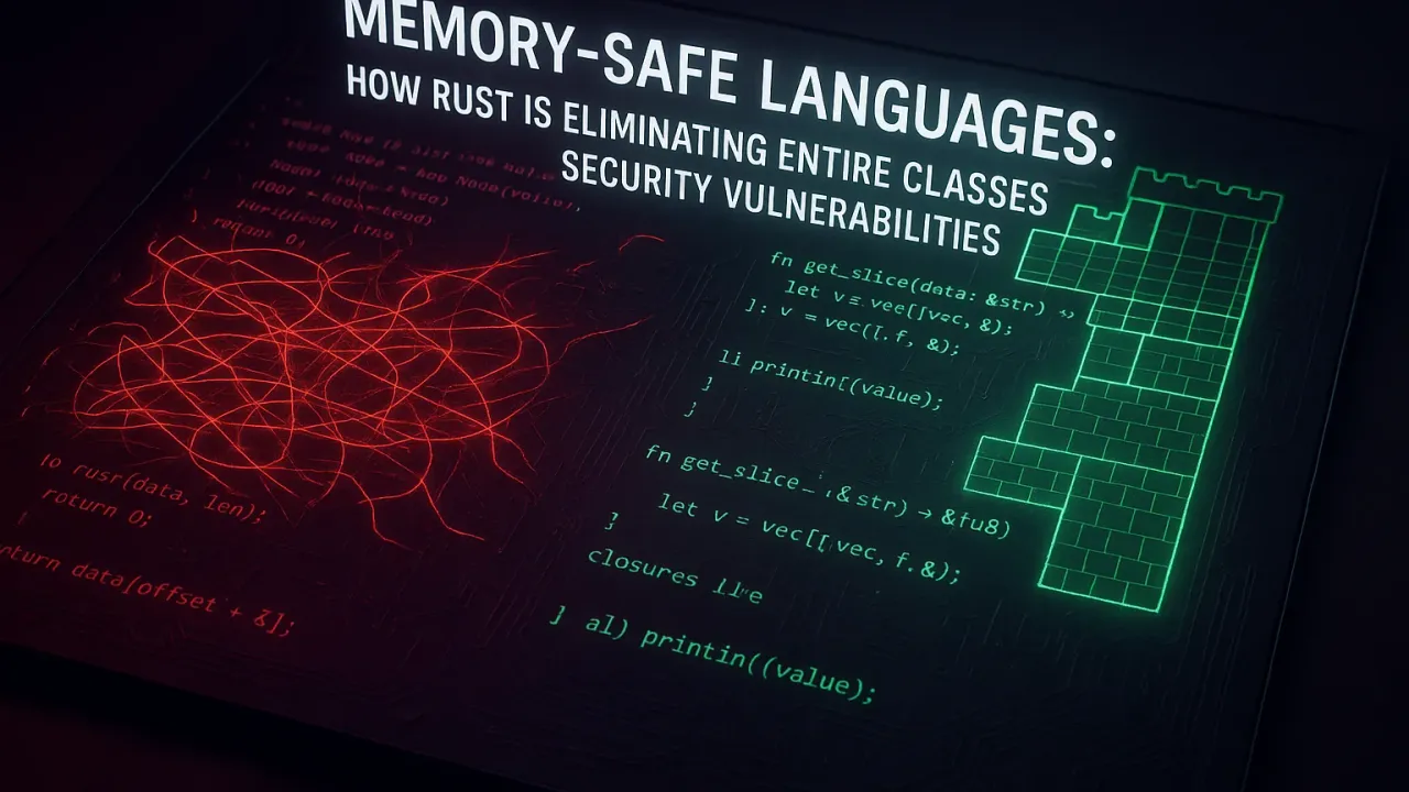 Memory-Safe Languages: How Rust is Eliminating Entire Classes of Security Vulnerabilities