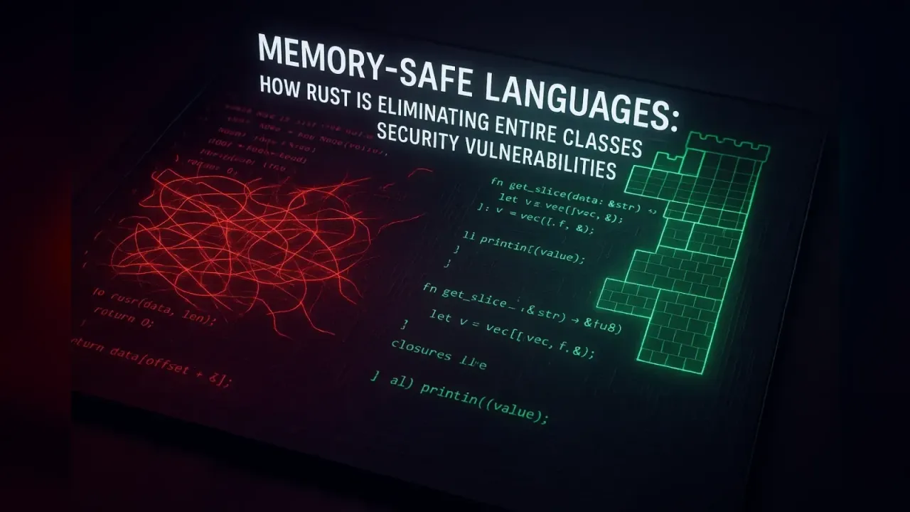 Memory-Safe Languages: How Rust is Eliminating Entire Classes of Security Vulnerabilities