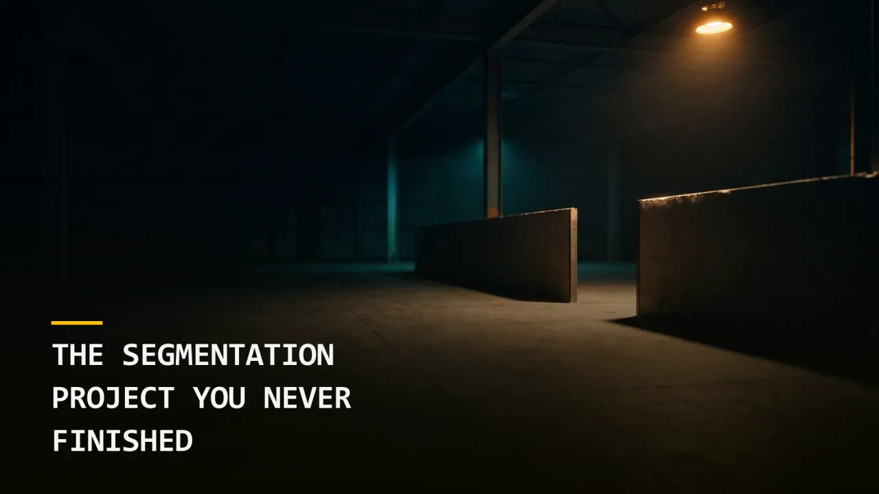 The Segmentation Project You Never Finished