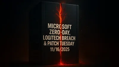 Microsoft Zero-Day, Logitech Breach & Patch Tuesday – 11/16/2025