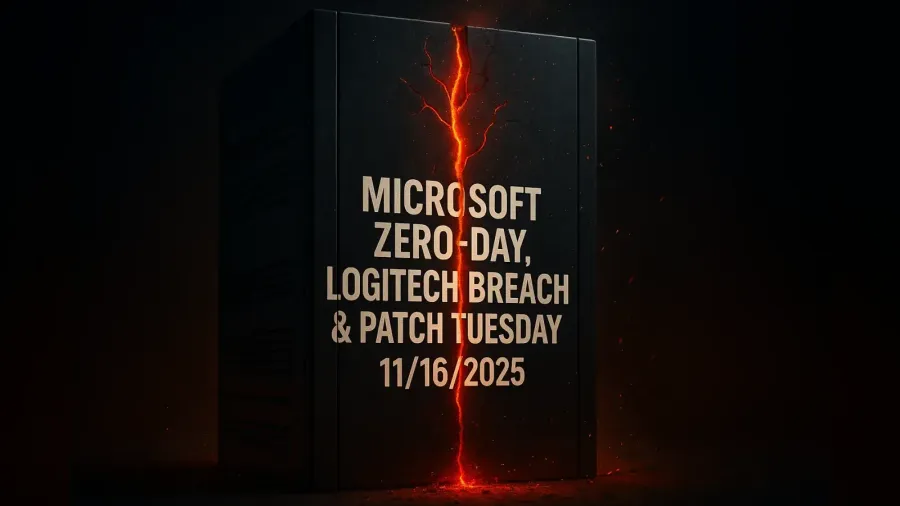 Microsoft Zero-Day, Logitech Breach & Patch Tuesday – 11/16/2025