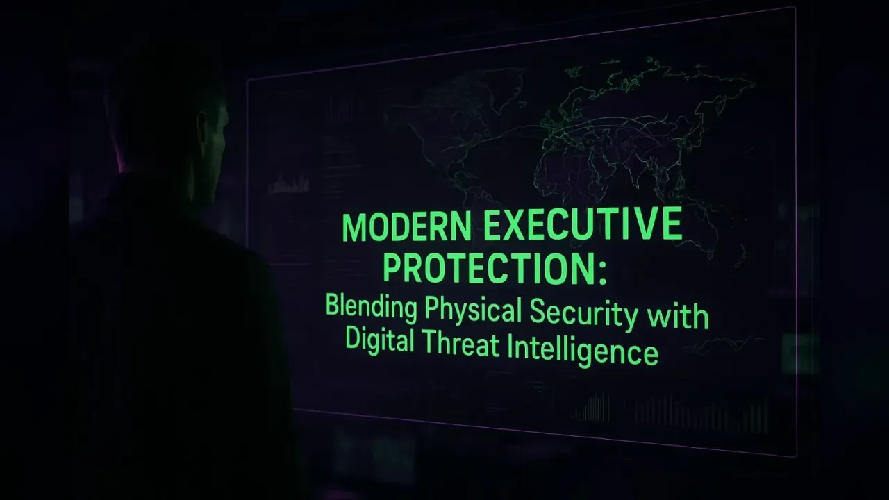 Modern Executive Protection: Blending Physical Security with Digital Threat Intelligence