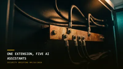 One Extension, Five AI Assistants (09/16/2026)