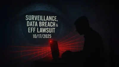 Surveillance, Data Breach & EFF Lawsuit – 10/17/2025