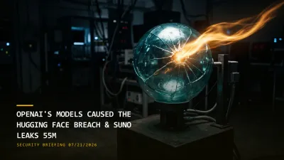 OpenAI's Models Caused the Hugging Face Breach & Suno Leaks 55M (07/21/2026)