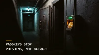 Passkeys Stop Phishing. They Do Not Stop Malware.