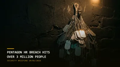 Pentagon HR Breach Hits Over 3 Million People (10/01/2026)