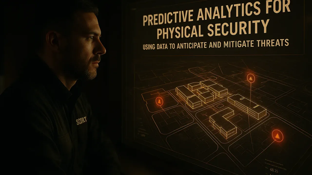 Predictive Analytics for Physical Security: Using Data to Anticipate and Mitigate Threats