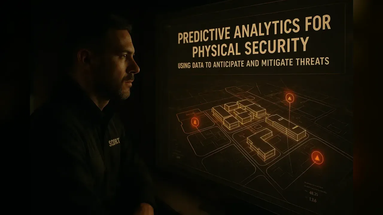 Predictive Analytics for Physical Security: Using Data to Anticipate and Mitigate Threats