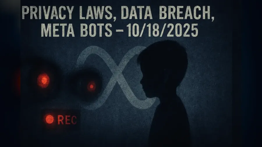 Privacy Laws, Data Breach, Meta Bots – 10/18/2025
