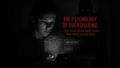 The Psychology of Oversharing: How Social Media Habits Create Real-World Security Risks