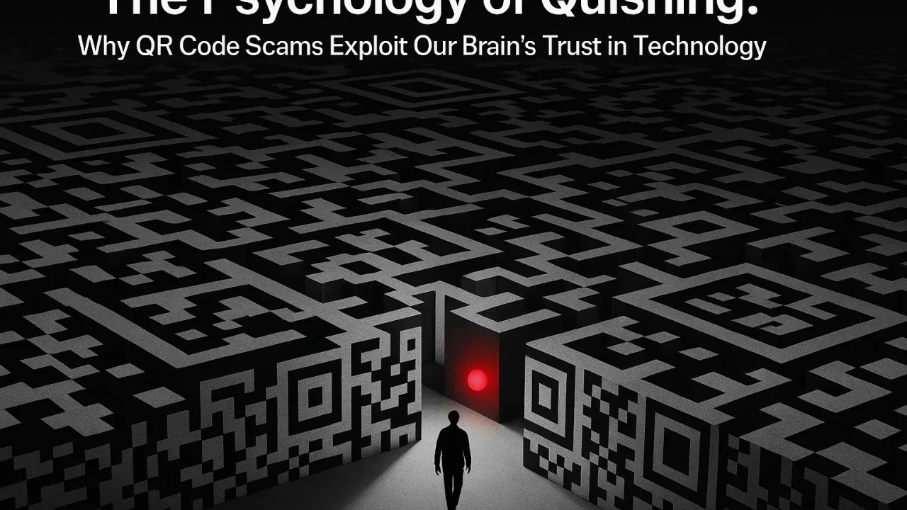 The Psychology of Quishing: Why QR Code Scams Exploit Our Brain's Trust in Technology