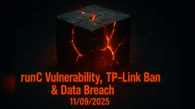 runC Vulnerability, TP-Link Ban & Data Breach – 11/09/2025