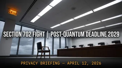 EFF Fights Section 702 Clean Extension, Post-Quantum Crypto Deadline Moved to 2029