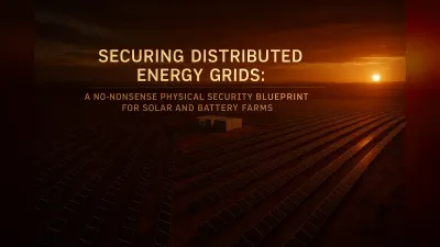 Securing Distributed Energy Grids: A Blueprint