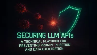 Securing LLM APIs: Stop Prompt Injection & Leaks