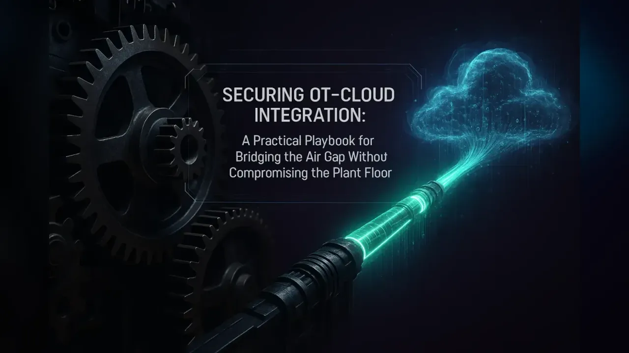 Securing OT-Cloud Integration: A Practical Playbook