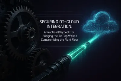 Securing OT-Cloud Integration: A Practical Playbook for Bridging the Air Gap Without Compromising the Plant Floor