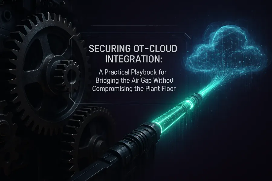 Securing OT-Cloud Integration: A Practical Playbook for Bridging the Air Gap Without Compromising the Plant Floor
