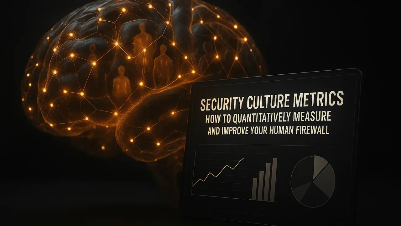 Security Culture Metrics: How to Quantitatively Measure and Improve Your Human Firewall