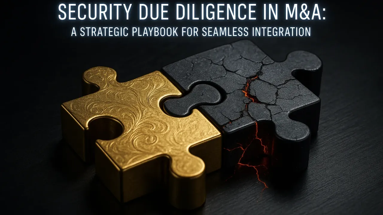 Security Due Diligence in M&A: A Strategic Playbook for Seamless Integration