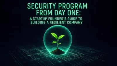 Security From Day One: A Startup Founder's Guide