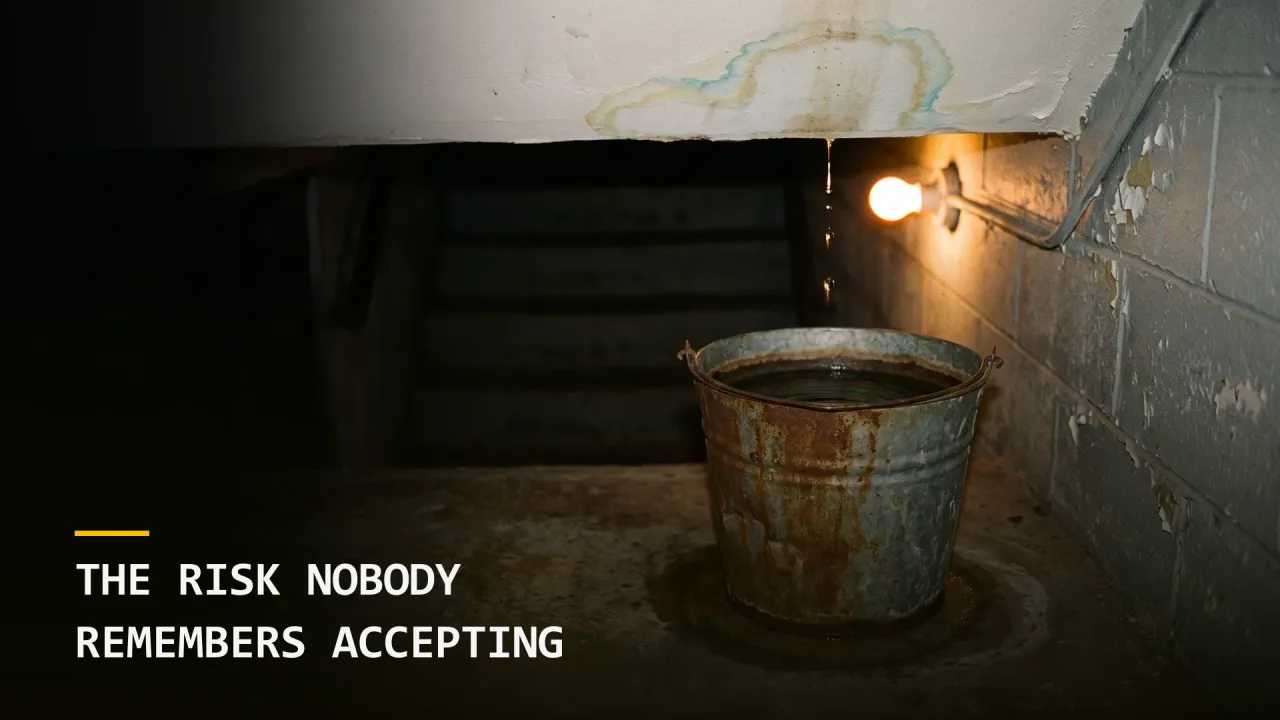 The Risk Nobody Remembers Accepting