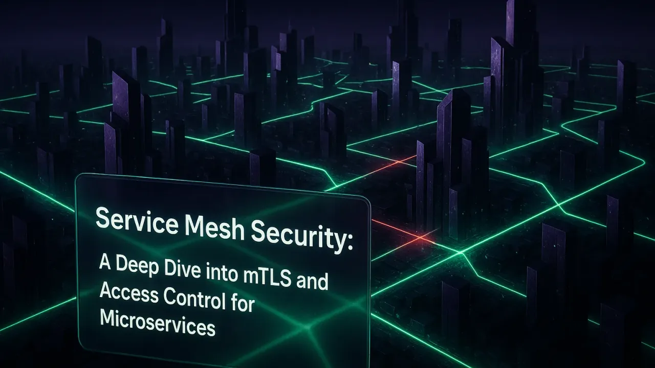 Service Mesh Security: A Deep Dive into mTLS and Access Control for Microservices
