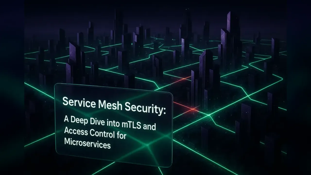 Service Mesh Security: A Deep Dive into mTLS and Access Control for Microservices
