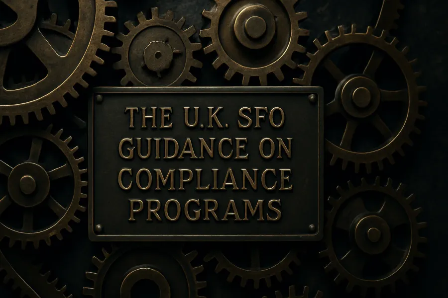 SFO Guidance, Anti-Smuggling, Greenwashing & FCA – 11/27/2025