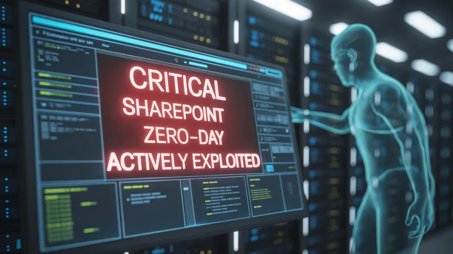 Critical SharePoint Zero‑Day CVE‑2025‑53770 Actively Exploited