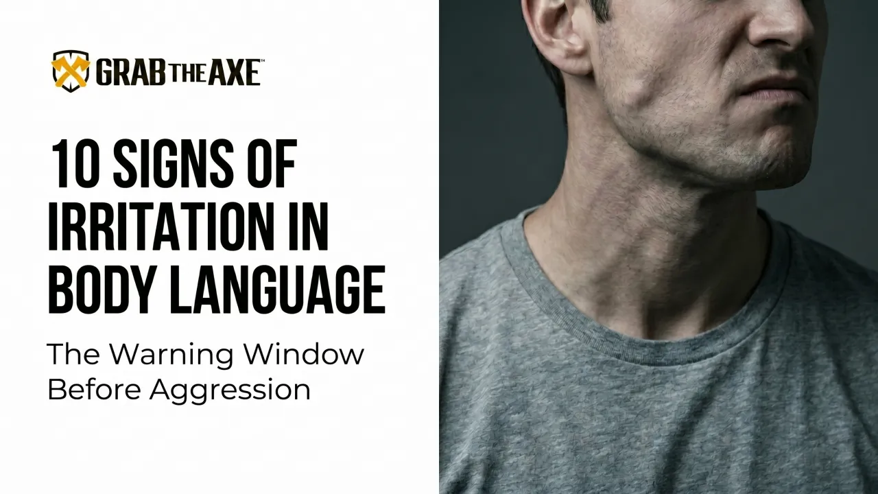 Signs of Irritation in Body Language: The Warning Window Before Aggression