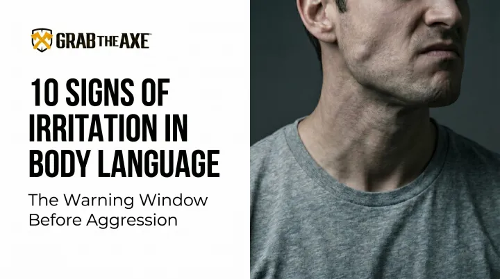 Signs of Irritation in Body Language: The Warning Window Before Aggression