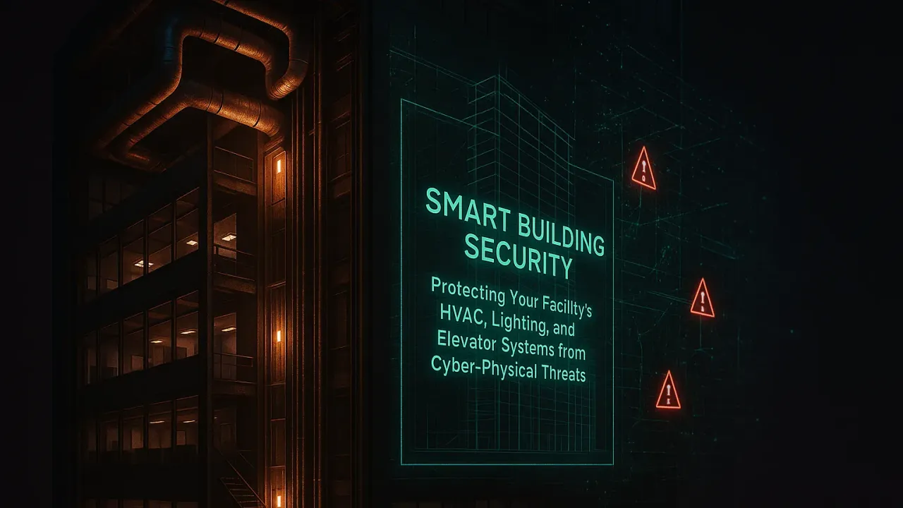 Smart Building Security: Protecting Your Facility's HVAC, Lighting, and Elevator Systems from Cyber-Physical Threats