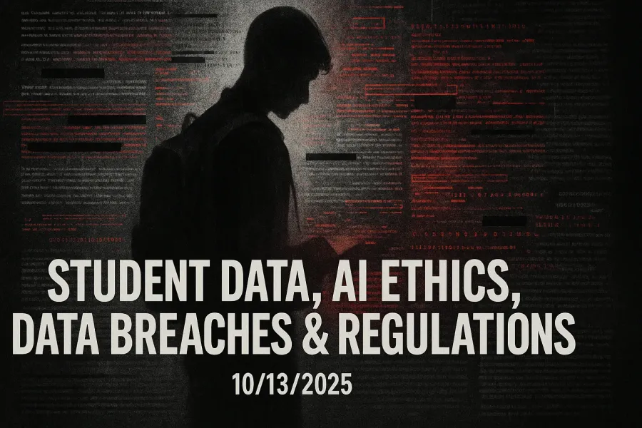 Student Data, AI Ethics, Data Breaches & Regulations – 10/13/2025
