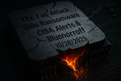 TEE.Fail Attack, Qilin Ransomware, CISA Alerts & BlueNoroff – 10/28/2025