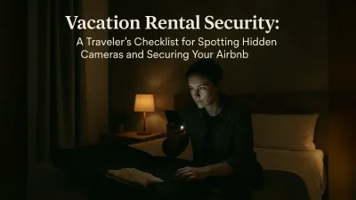 Vacation Rental Security: A Traveler's Checklist for Spotting Hidden Cameras and Securing Your Airbnb