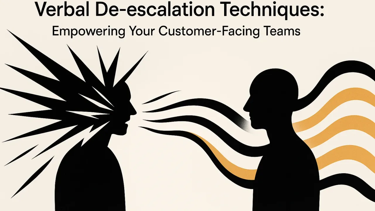 Verbal De-escalation Techniques: Empowering Your Customer-Facing Teams