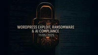 WordPress Exploit, Ransomware & AI Compliance – 11/05/2025