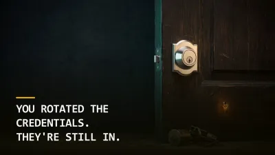 You Rotated the Credentials. They're Still In.