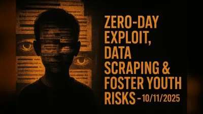 Zero-Day Exploit, Data Scraping & Foster Youth Risks – 10/11/2025