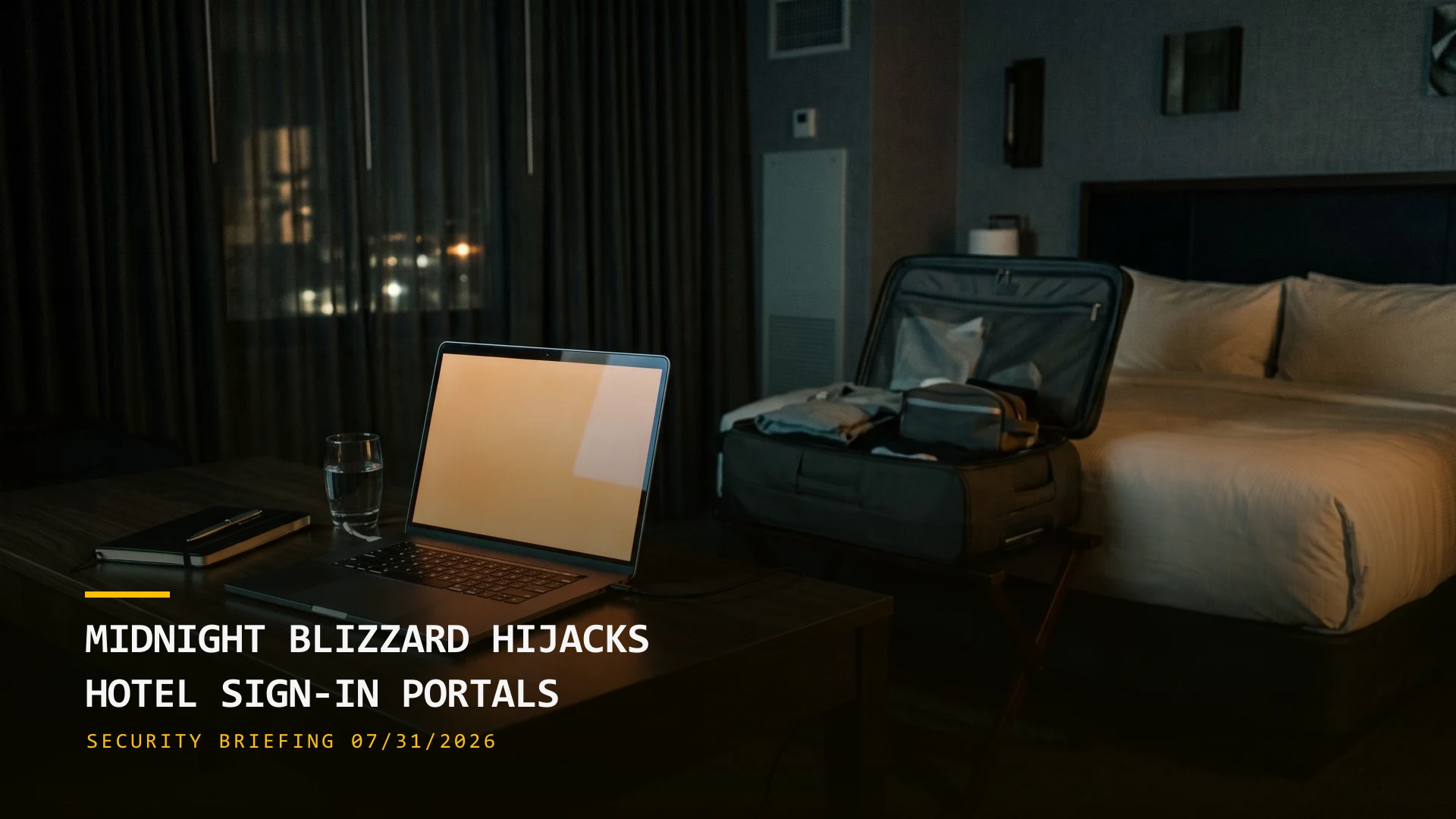 Midnight Blizzard Hijacks Hotel Sign-In Portals & Chrome Fixes 1,442 Flaws (07/31/2026)